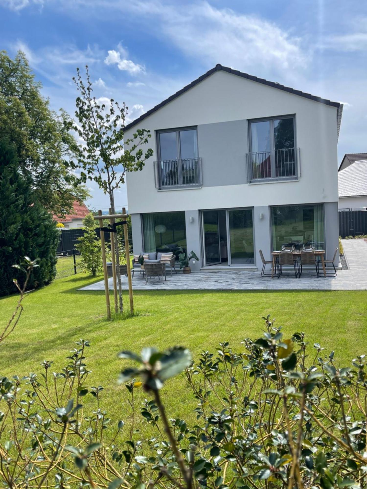 Zugzuflucht-Neues, Modernes Ferienhaus Freiberg Esterno foto