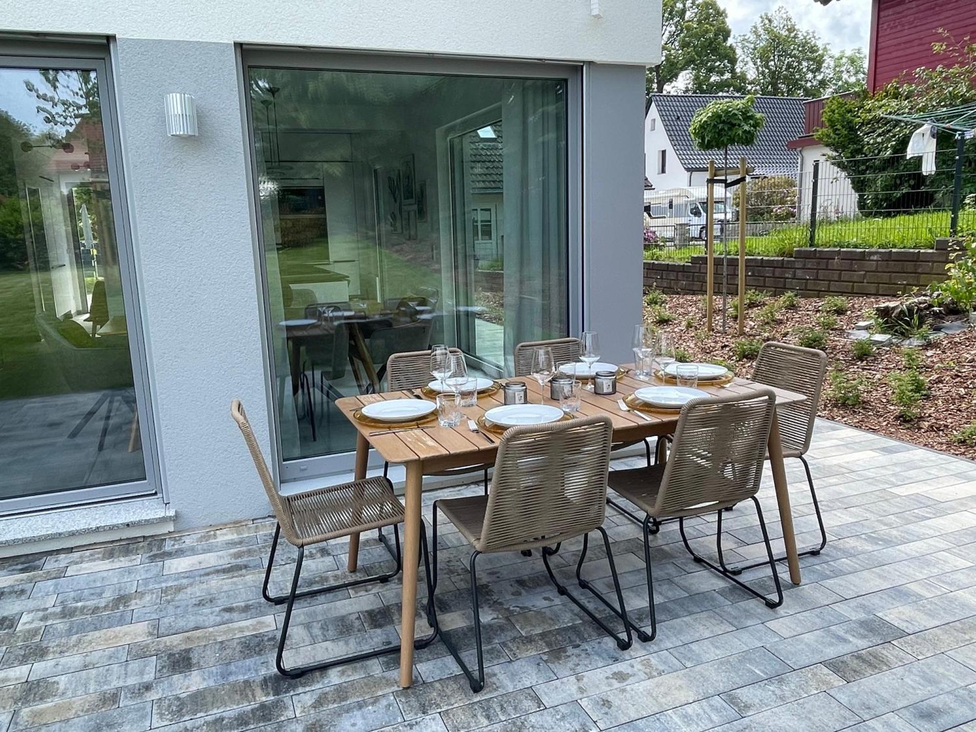 Zugzuflucht-Neues, Modernes Ferienhaus Freiberg Esterno foto